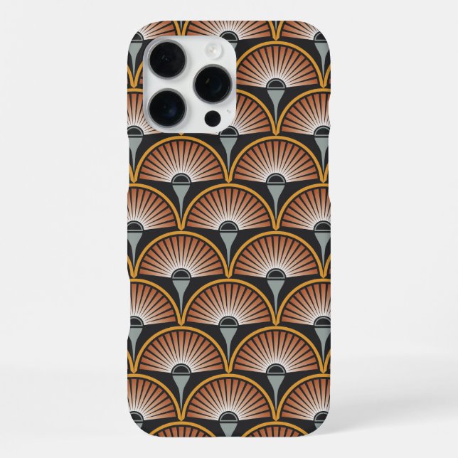 Coque iPhone Boîte à musique Art Déco de l'ère du Jazz au couch (Verso)