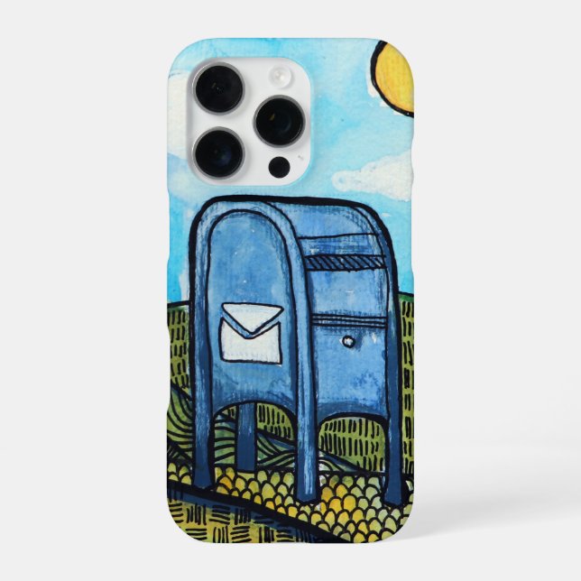 Coque iPhone Boîte de dépôt du facteur Service postal Art (Verso)