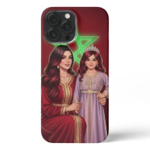 Boîte téléphonique mère et fille marocaine