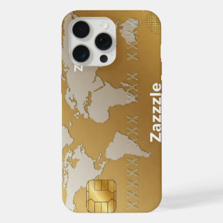 Coque iPhone 15 Pro Max Boîtes de téléphone Business Gold Premium