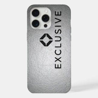 Coque iPhone 15 Pro Max Boîtes de téléphone Silver exclusif