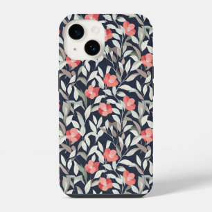 Coque Pour iPhone 14 boîtier à motif floral pour iphone