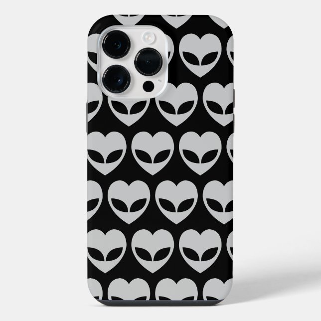 Coque iPhone Boîtier Alien Love Heart Case-Mate pour iPhone (Verso)