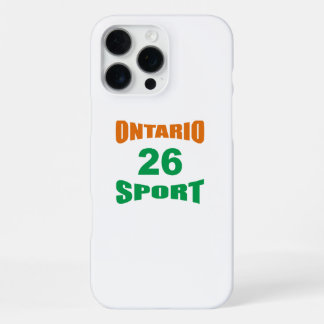 Coque iPhone 16 Pro Max Boîtier Apple iPhone16 Pro Max ONTAQRIO SPORT 26