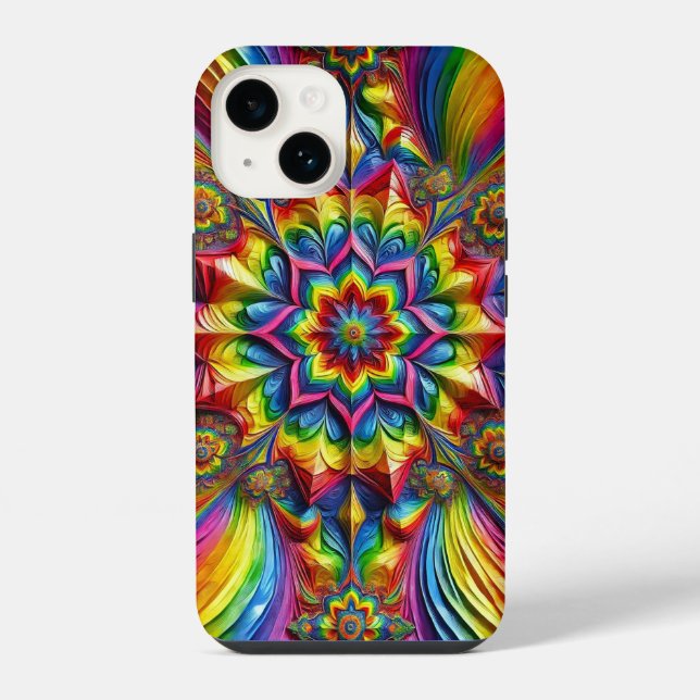 Coque iPhone Boîtier Apple iPhone 14 Case-Mate Couleurs LGBT (Verso)