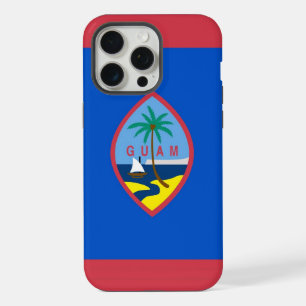 Coque iPhone 15 Pro Max Boîtier Apple iPhone 15 Pro Max, drapeau de Guam
