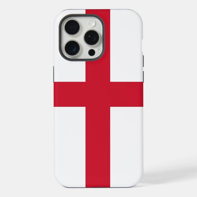 Coque iPhone Boîtier Apple iPhone 15 Pro Max, drapeau de l'Angl (Verso)