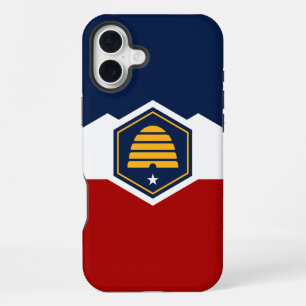 Coque iPhone 16 Plus Boîtier Apple iPhone 16 Plus, drapeau de l'Utah