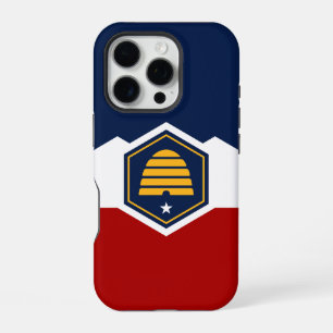 Coque iPhone 16 Pro Boîtier Apple iPhone 16 Pro, drapeau de l'État de
