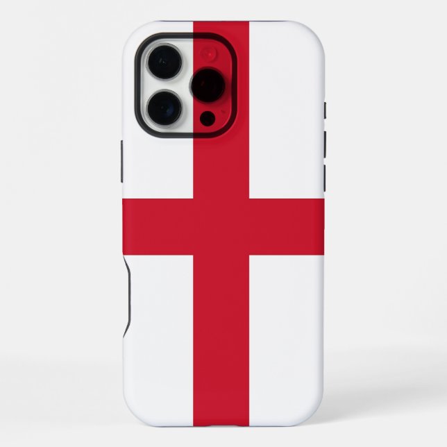 Coque iPhone Boîtier Apple iPhone 16 Pro Max, drapeau de l'Angl (Verso)