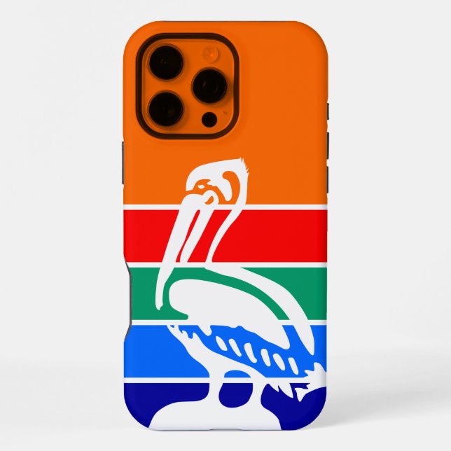 Coque iPhone Boîtier Apple iPhone 16 Pro Max, drapeau de St. Pe (Verso)