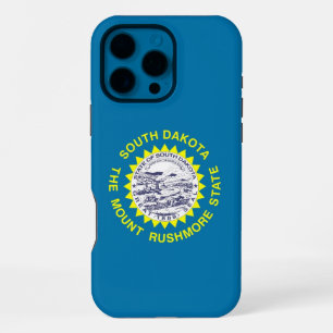 Coque iPhone 16 Pro Max Boîtier Apple iPhone 16 Pro Max, drapeau du Dakota