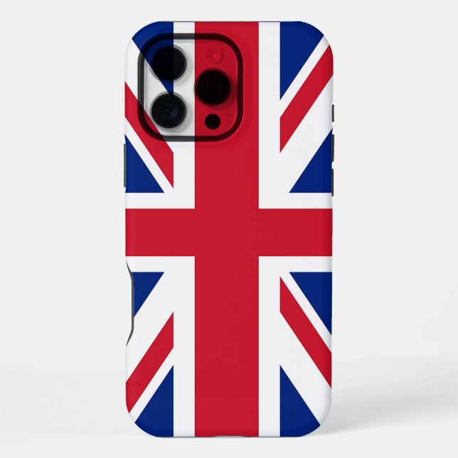 Coque iPhone Boîtier Apple iPhone 16 Pro Max, drapeau du Royaum (Verso)