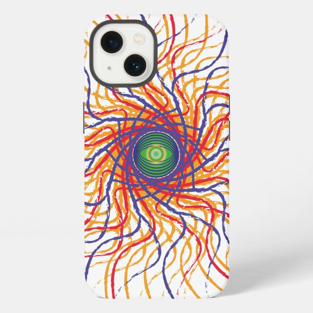 Coque iPhone Boîtier Case-Mate iPhone à œil d'araignée / fond b (Verso)