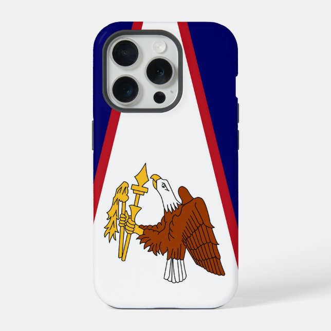 Coque iPhone Boîtier Case-Mate pour Apple iPhone 15 Pro, drapea (Verso)