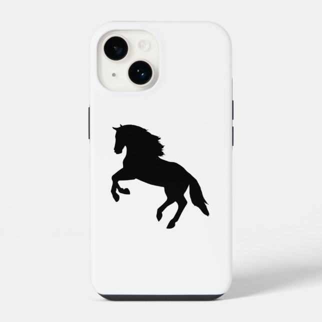 Coque iPhone Boîtier Cheval pour Iphone (Verso)