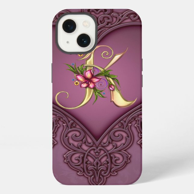 Coque iPhone Boîtier d'air MONOGRAM K iPad (Verso)