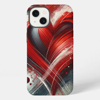 Etui iPhone 13 Boîtier d'amour, boîtier de cœur