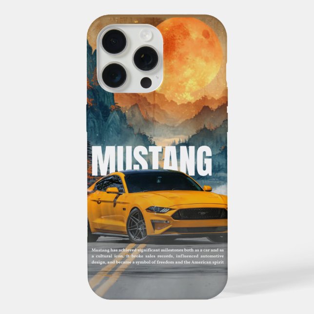 Coque iPhone Boîtier d'art automobile Bold (Verso)