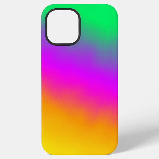 Coque iPhone Boîtier de conception Chrome Neon pour Apple iPhon (Verso)