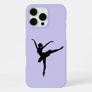 Coque iPhone 16 Pro Max Boîtier de téléphone de ballerine artistique