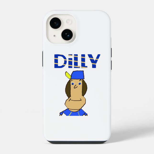 Coque iPhone Boîtier de téléphone Dilly iPhone 14 (Verso)