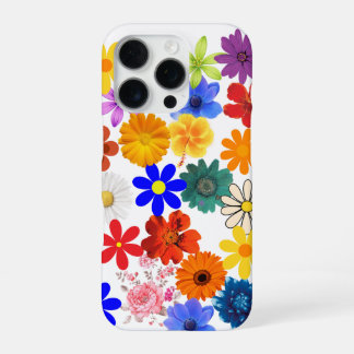 Coque iPhone 16 Pro Boîtier de téléphone floral élégant | Conception m
