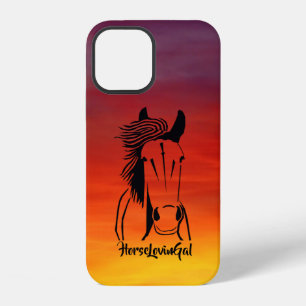 Coque iPhone 12 Boîtier de téléphone Horse Lover's Apple IPhone 12
