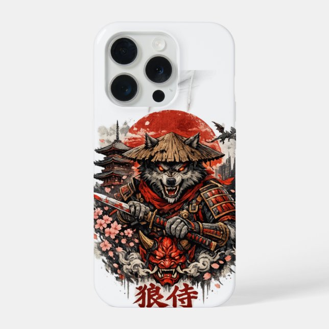 Coque iPhone Boîtier de téléphone inspiré du Japon (Verso)