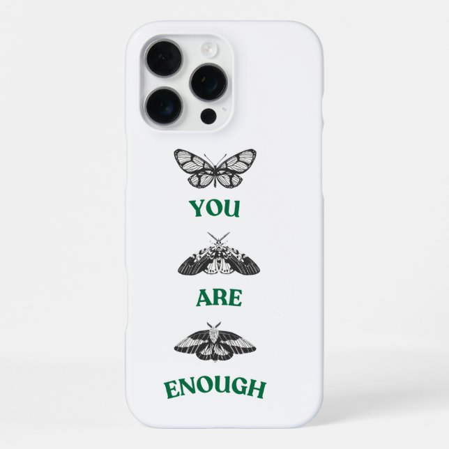 Coque iPhone Boîtier de téléphone papillon (Verso)