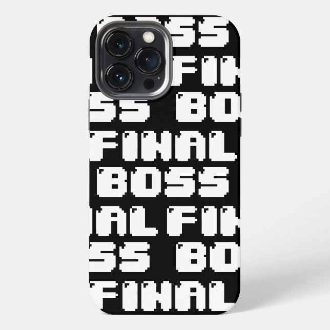 Coque iPhone Boîtier FINAL BOSS Case-Mate pour iPhone (Verso)