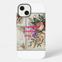 Boîtier floral botanique Apple iPhone 13 – Élégant