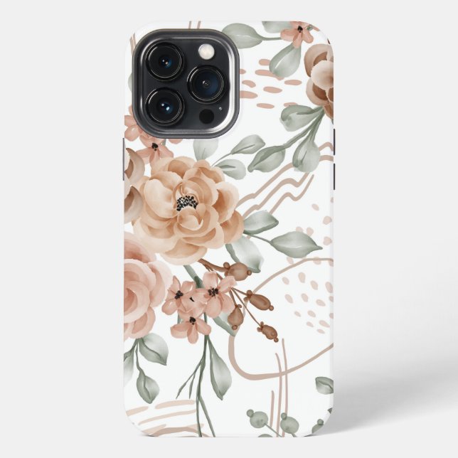 Coque iPhone Boîtier Floral Case-Mate pour iPhone (Verso)