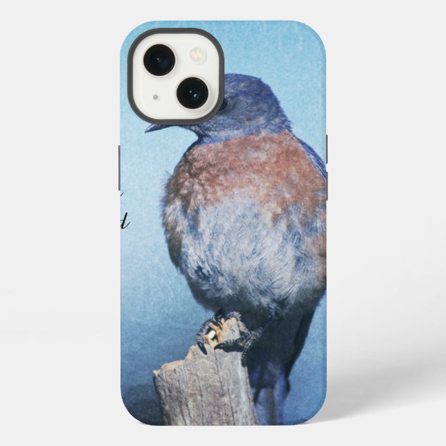Coque iPhone Boîtier iPad Bluebird (Verso)