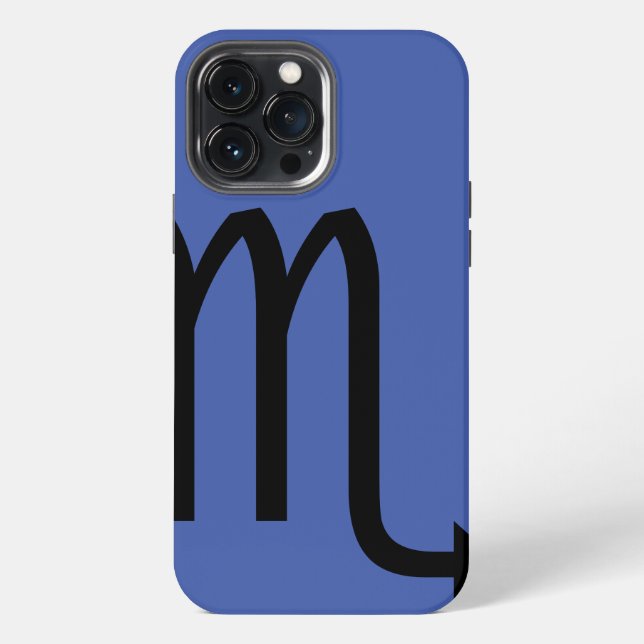 Coque iPhone Boîtier iPhone 13 Pro Max symbole Scorpion (Verso)