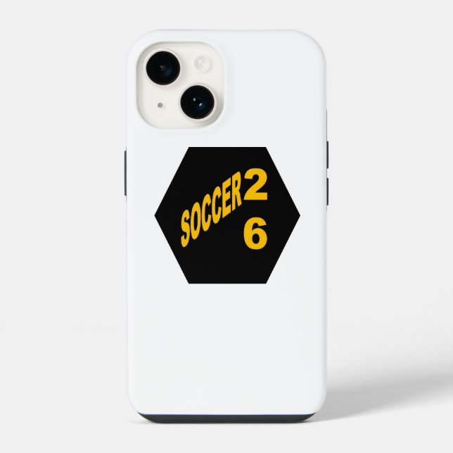 Coque iPhone Boîtier iPhone 14  FOOTBALL  26 (Verso)