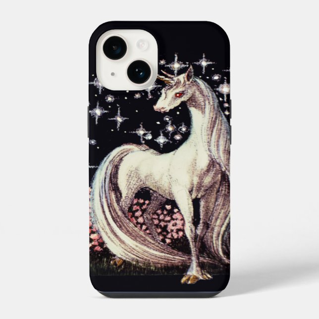 Coque iPhone Boîtier iPhone 14 Licorne (Verso)
