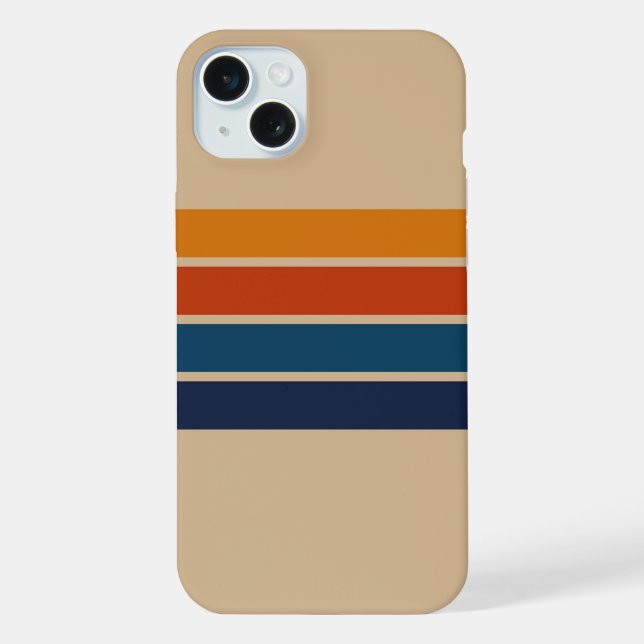 Coque iPhone Boîtier iPhone 15 Plus Rétro 70s (Verso)