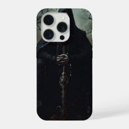 Coque iPhone 15 Pro Boîtier iPhone 15 Pro avec artwork Death Metal