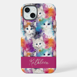 Coque iPhone 15 Plus Boîtier iPhone Amoureux des chats
