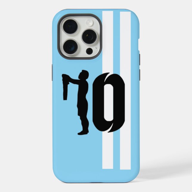 Coque iPhone Boîtier iPhone, Apple iPhone 15 Pro Ma messi (Verso)