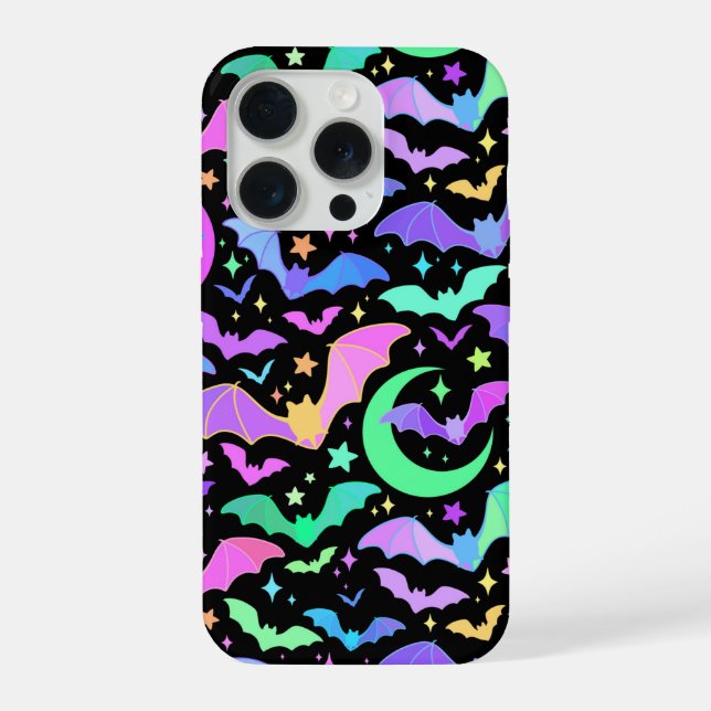 Coque iPhone Boîtier iPhone avec chauves-souris (Verso)