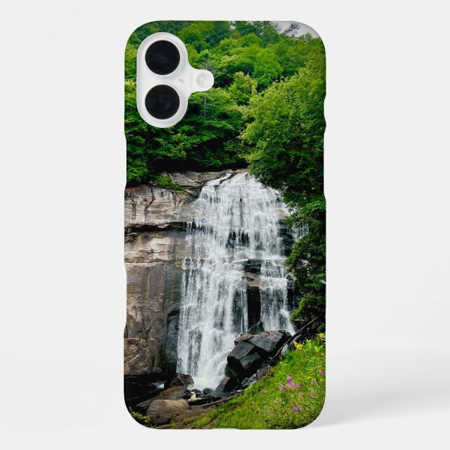 Coque iPhone Boîtier iPhone avec motif de cascade (Verso)