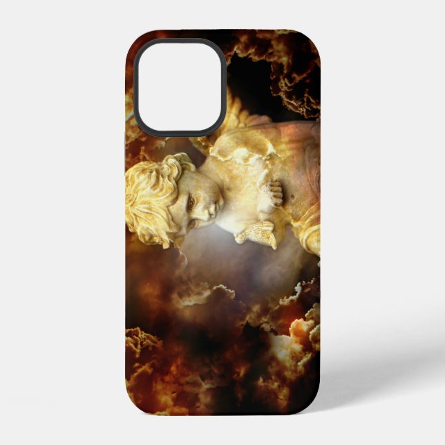 Coque iPhone Boîtier iPhone Case-Mate Ange céleste Chérubin (Verso)