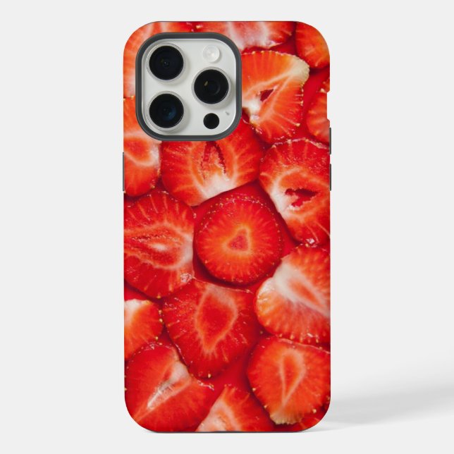 Coque iPhone Boîtier iPhone Case-Mate aux fraises (Verso)