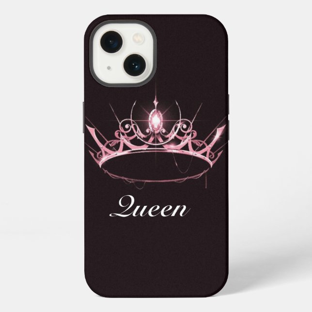 Coque iPhone Boîtier iPhone Case-Mate couronne rose (Verso)