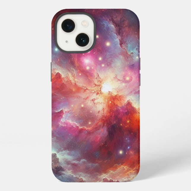 Coque iPhone Boîtier iPhone Couleurs Cosmiques (Verso)