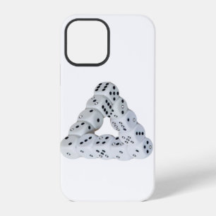Coque iPhone 12 Pro Boîtier iPhone / iPad à illusion d'optique de dés