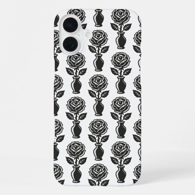 Coque iPhone Boîtier iPhone / iPad Roses Eyes (Verso)