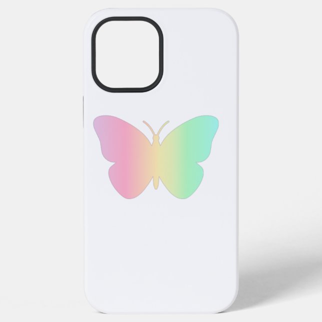Coque iPhone Boîtier Iphone Papillon Mignon (Verso)